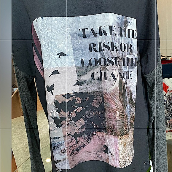 Take the Risk or Lose The Chance ladies top - Picture 5 of 6